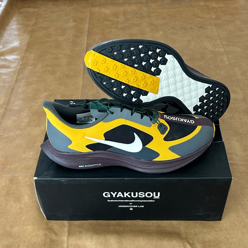 Nike Gyakusou x Zoom Pegasus Turbo Gold Fir!